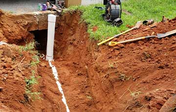 Sewer line repair in Denver Colorado.